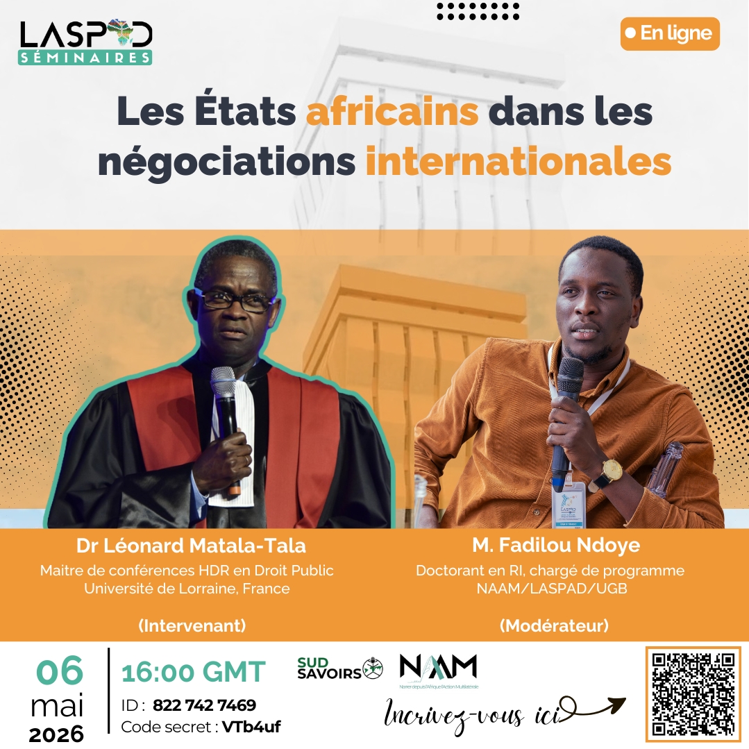 Les Etats africains dans les négociations internationales